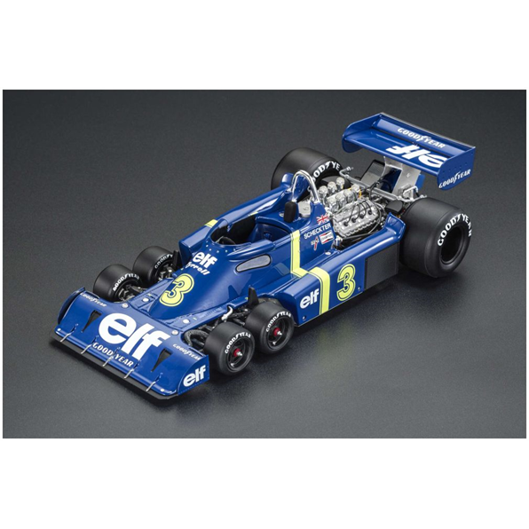 Schaal 1:64 Modelauto Truescale Miniatures Mini GT Tyrrell P34 No.3 Jody Scheckter 1976 Ganador Del GP De Suecia (LHD) MGT00583-L Jody Scheckter Zweedse GP 1976